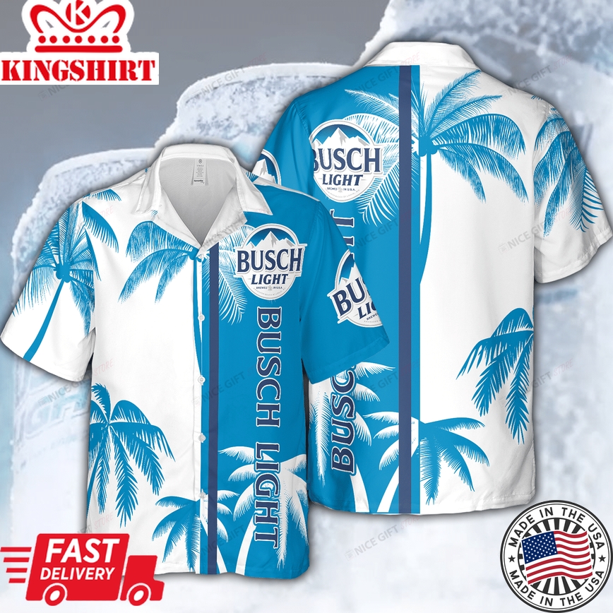 Busch Light Classic Hawaiian Shirt Design Statement