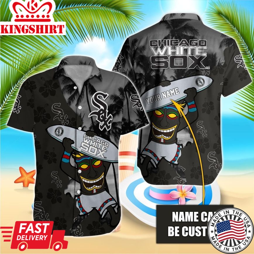 Chicago White Sox Custom Name Hawaiian Vacation Shirt