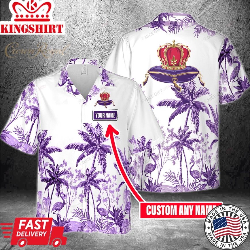 Crown Royal Hawaiian Custom Shirt with Personalized Name