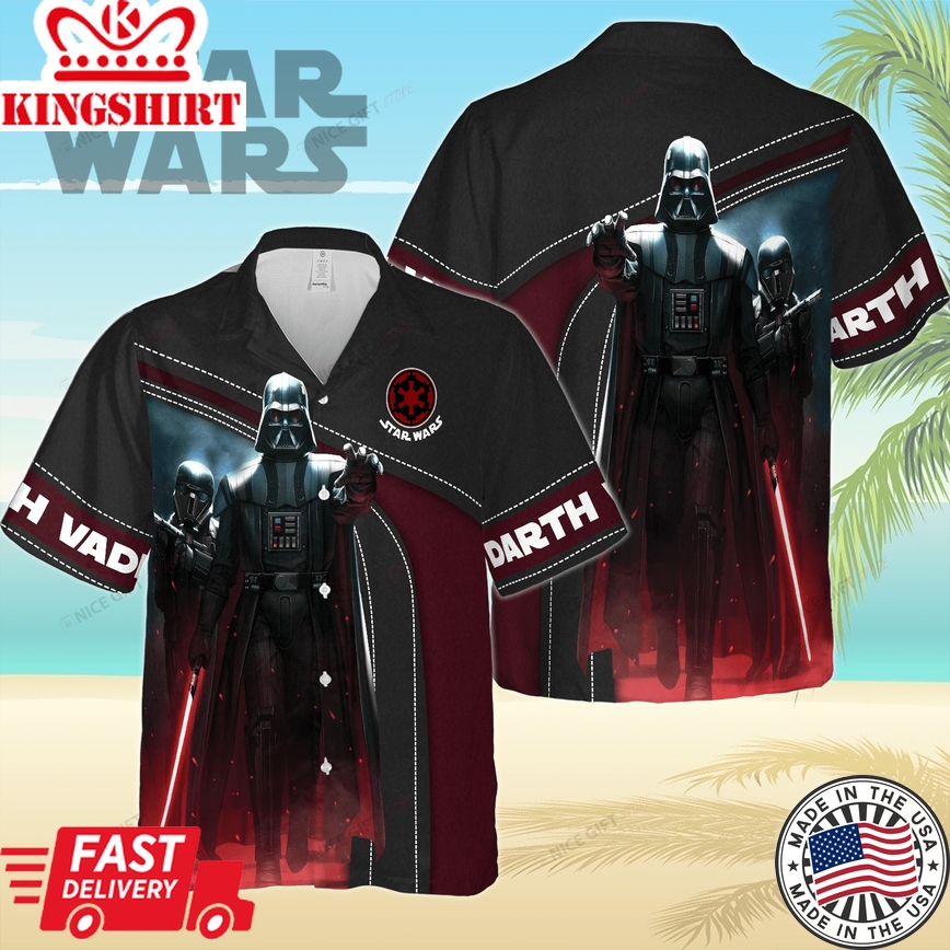 Darth Vader's Legacy on Star Wars Hawaiian 3D Shirt