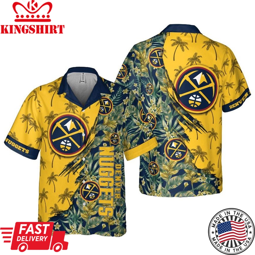 Denver Nuggets Deluxe Beach Party Hawaiian Shirt