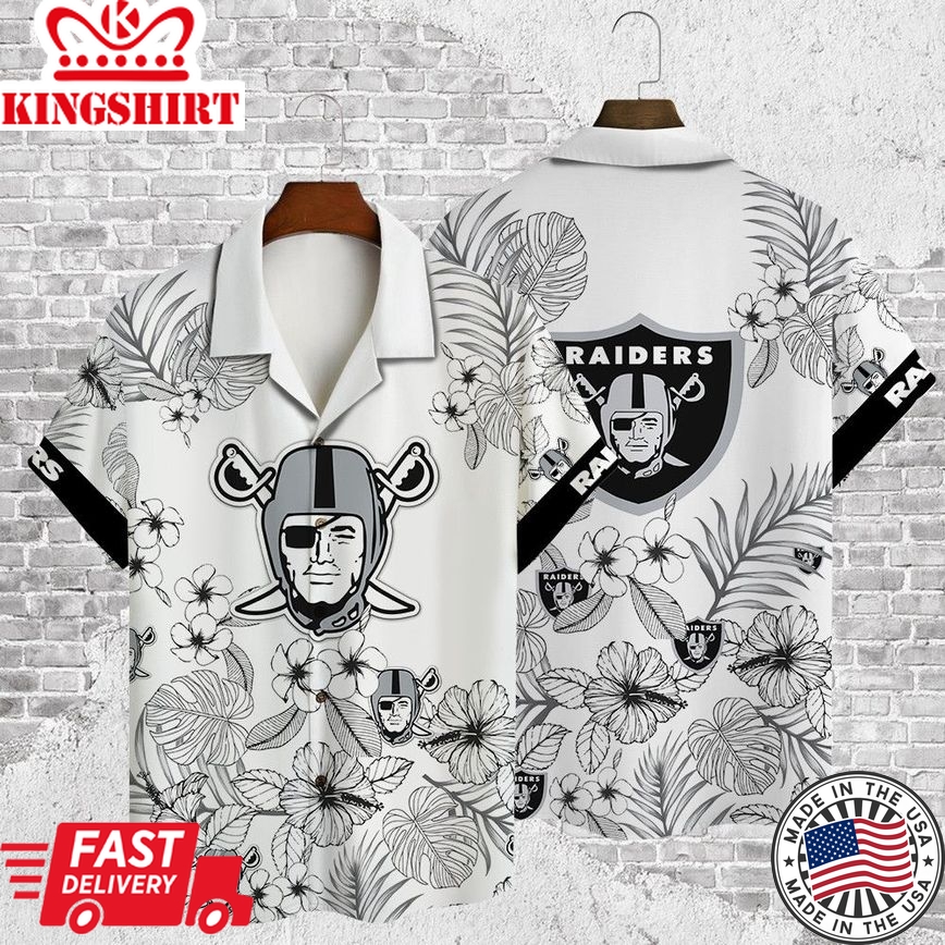 Elite Las Vegas Raiders Design Hawaiian Shirt