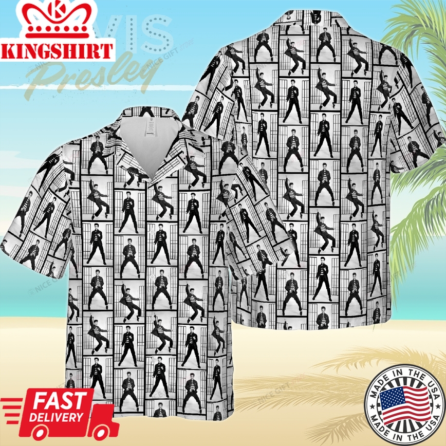 Elvis Presley Hawaiian Design with Stunning 3D Visuals