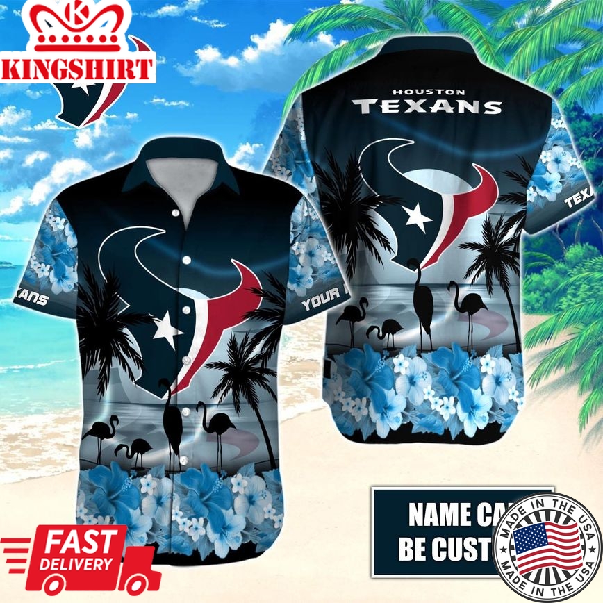 Embark on Houston Texans Hawaiian Custom Ensemble Journey