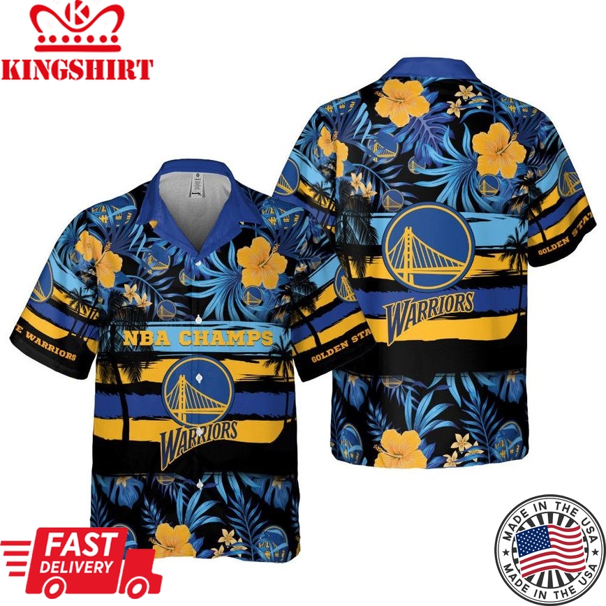 Exclusive Golden State Warriors Hawaiian Shirt Style