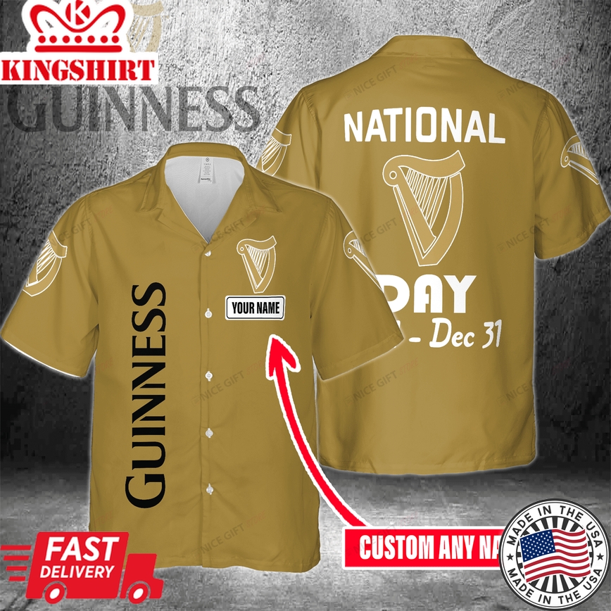 Guinness Enthusiasts Annual Celebration Hawaiian Shirt