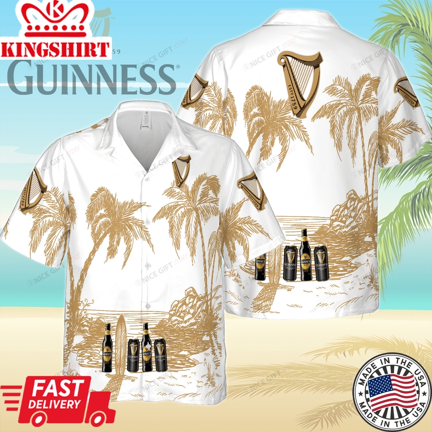 Guinness Original Limited Edition Hawaiian Shirt