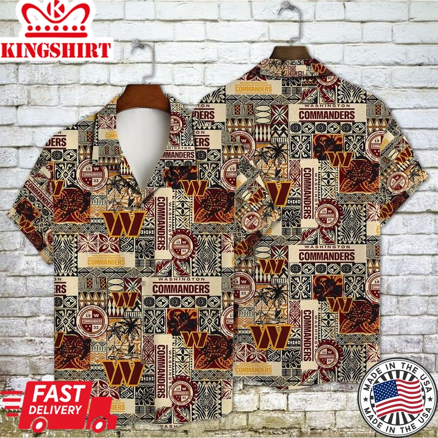 Hawaiian Aop Shirt from Washington Commanders