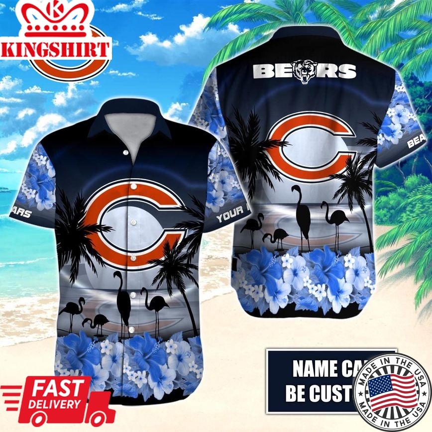 Heart of Chicago Bears Echoed in Hawaiian Custom Design