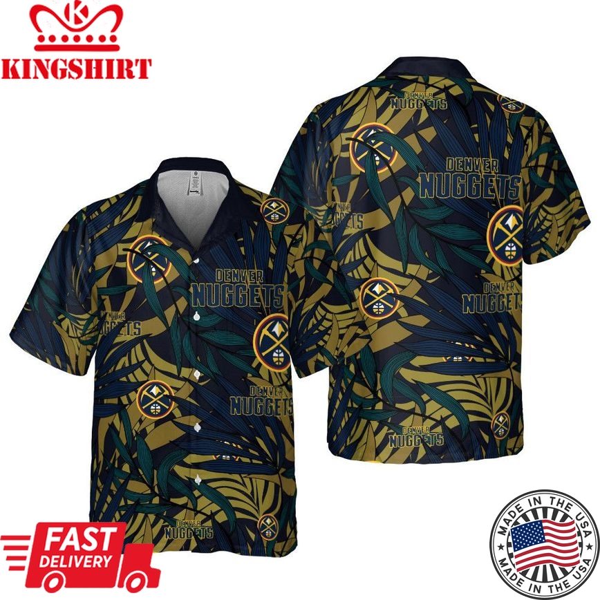 Island Breeze Signature Denver Nuggets Aloha Shirt