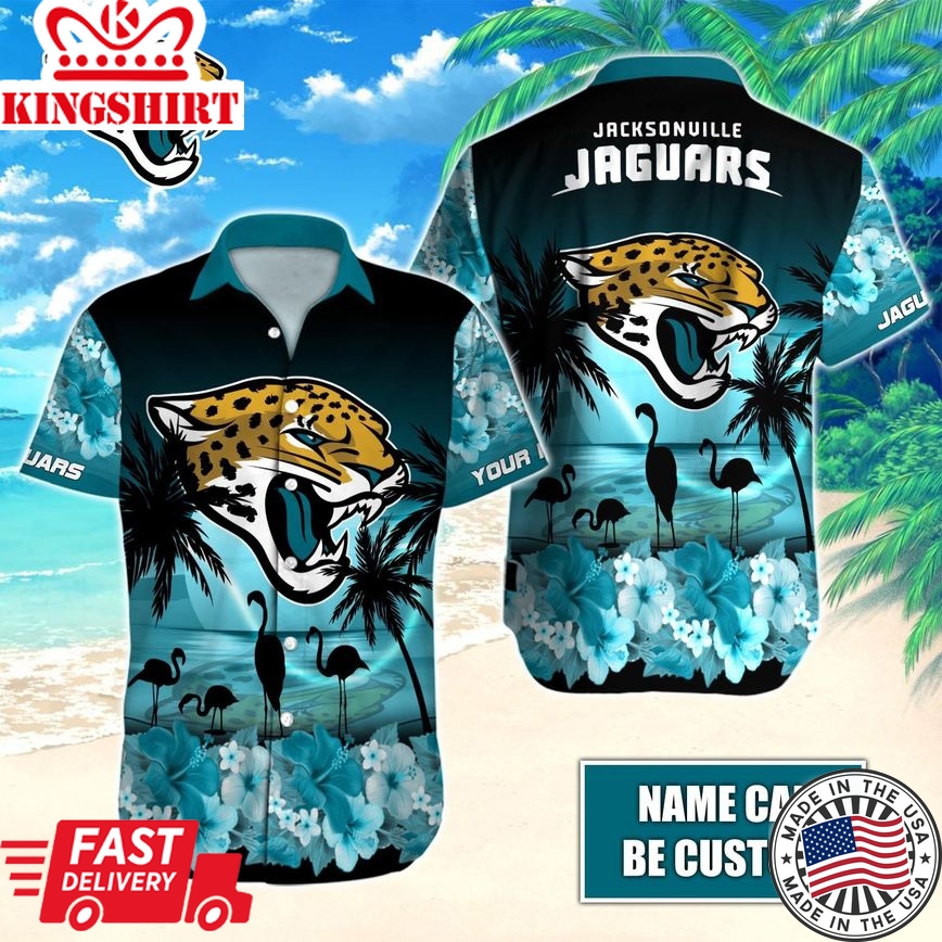 Jacksonville Jaguars Pride Flourishing in Hawaiian Outfit