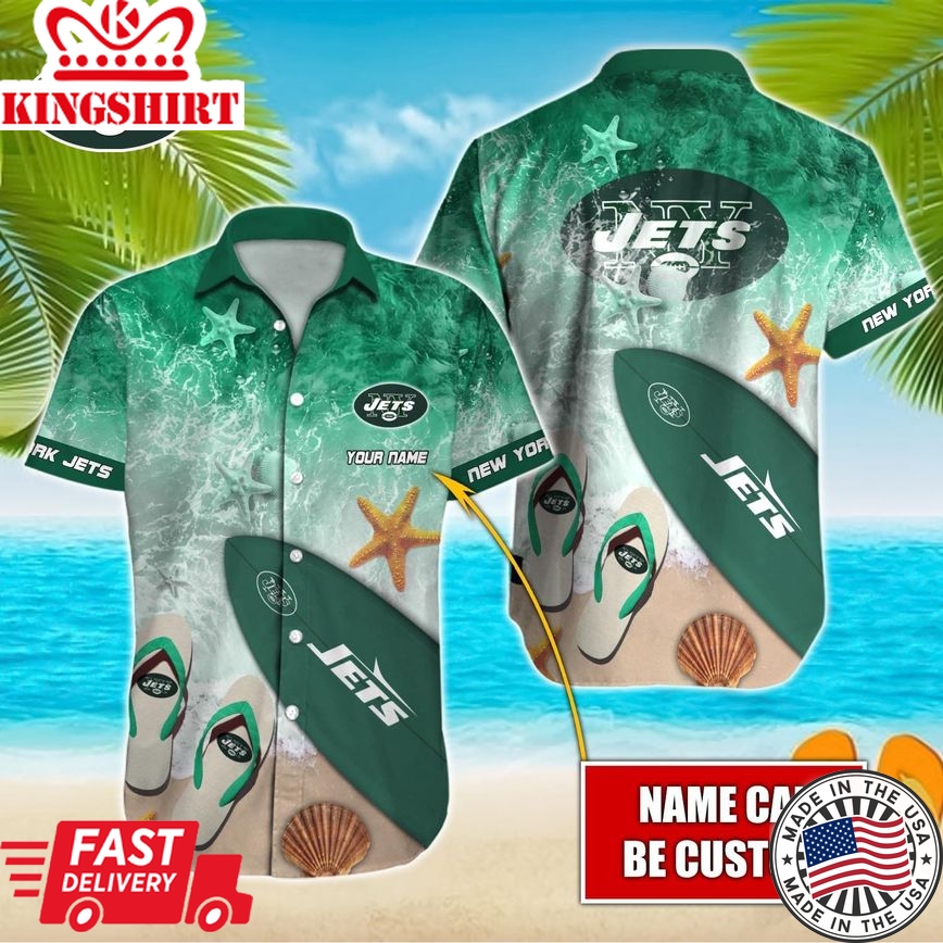 New York Jets Hawaiian Enigma Custom Ensemble