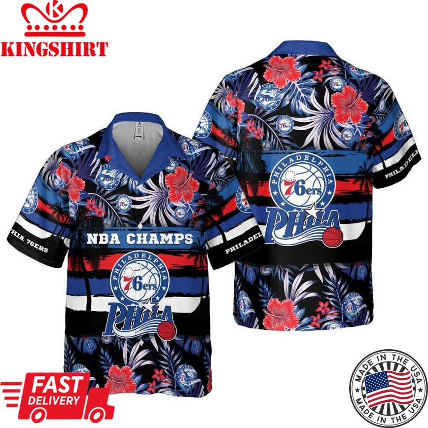 Philadelphia 76Ers Premium Aloha Spirit Celebration Shirt