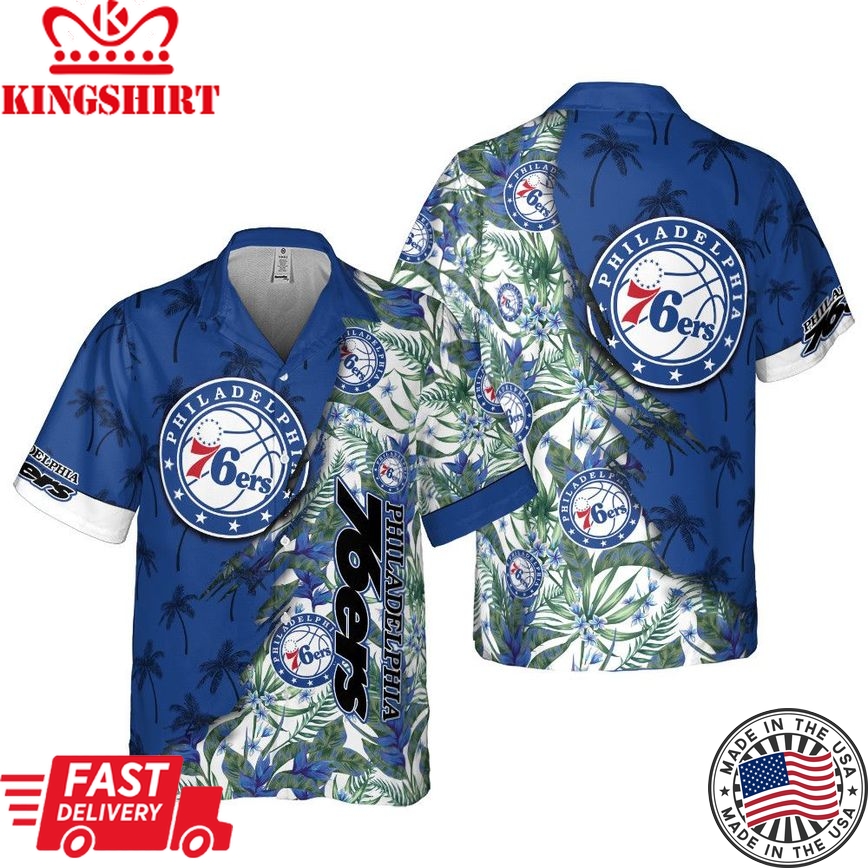 Philadelphia 76Ers Tropical Bliss Signature Shirt