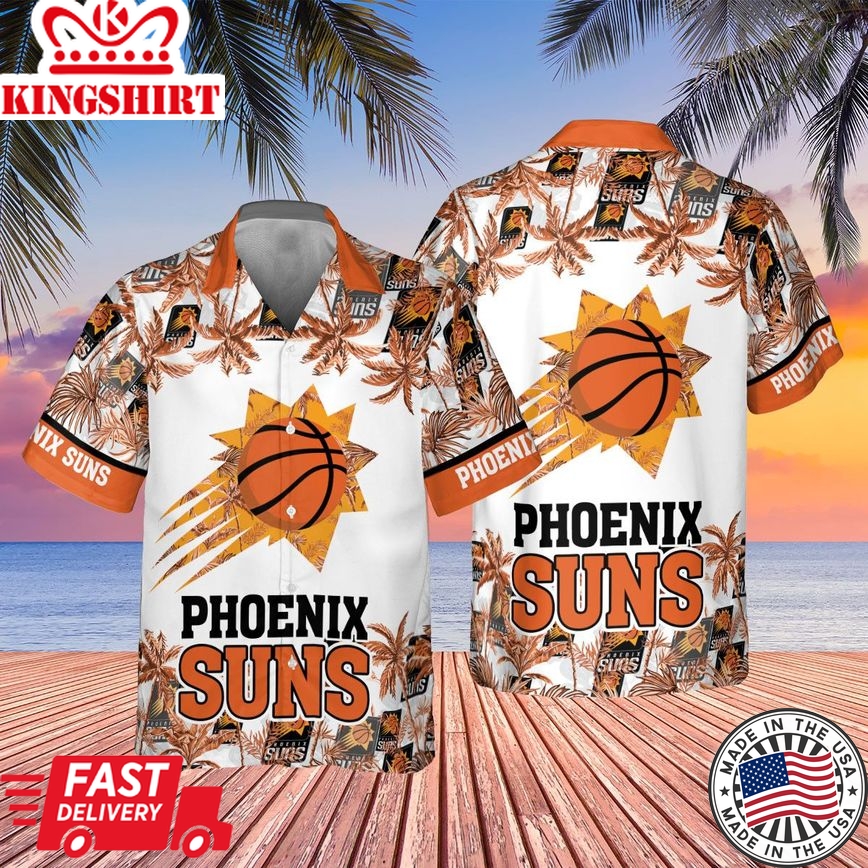 Phoenix Suns Tropical Dance Authentic Aloha Shirt