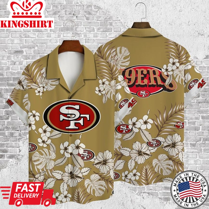 San Francisco 49Ers Aop Hawaiian Shirt Special