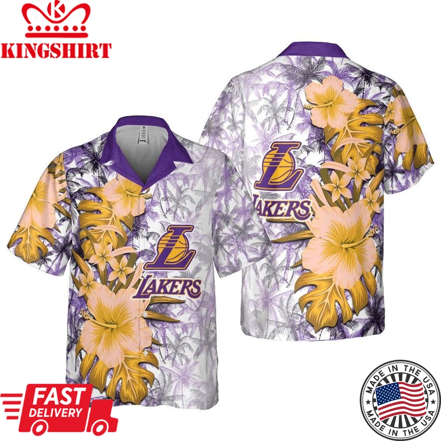 Special Edition Los Angeles Lakers Hawaiian Shirt