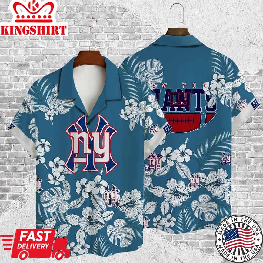 Special Edition New York Giants Aop Hawaiian Shirt