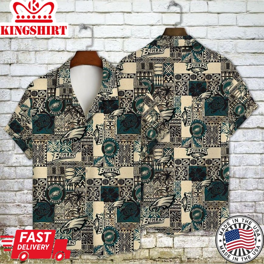 Special Philadelphia Eagles Aop Hawaiian Shirt