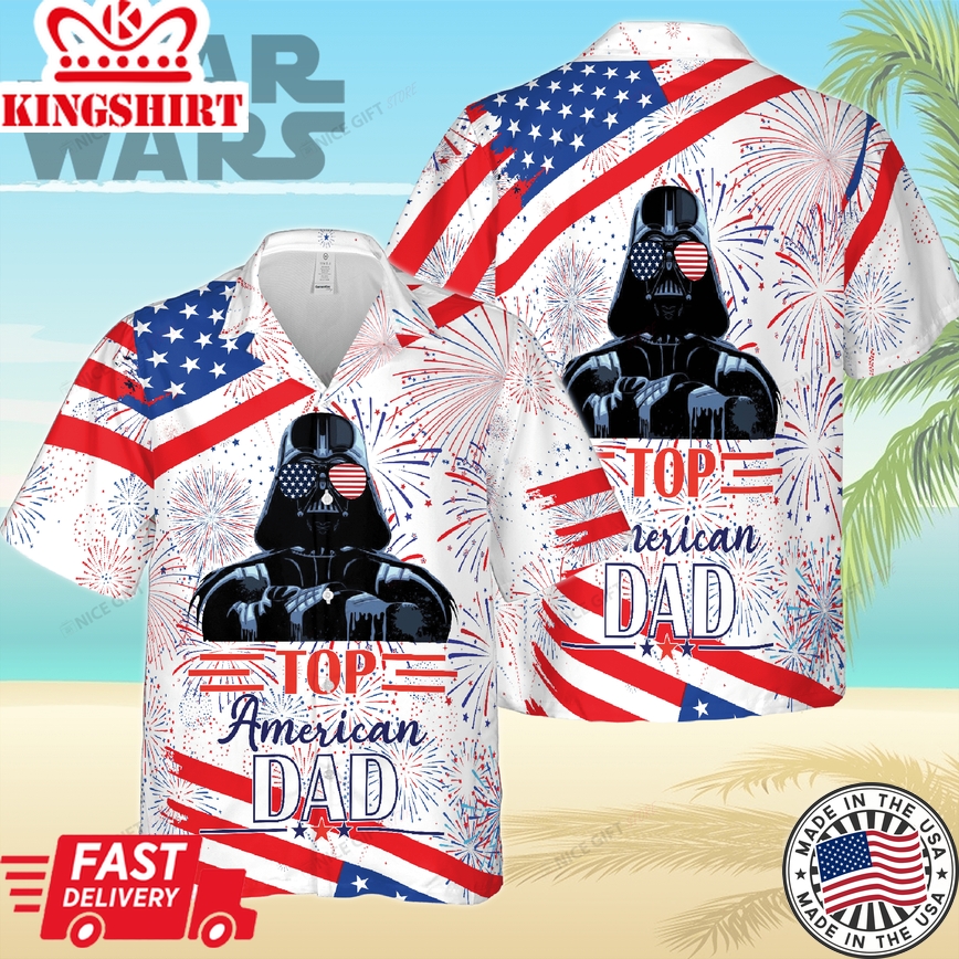 Star Wars Darth Vader Top American Dad Hawaiian 3D Shirt