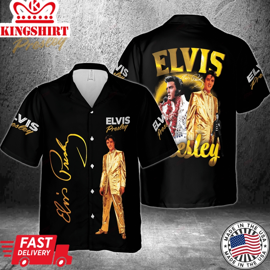 The Magic of the King Elvis in Hawaiian Three Dimensional Gear