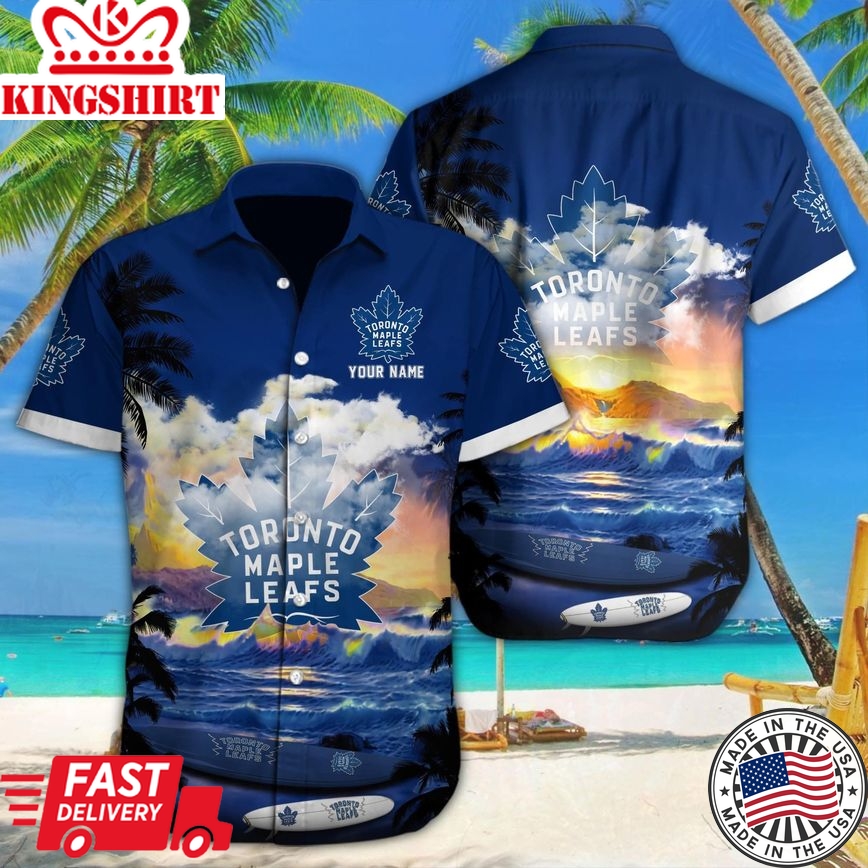 Toronto Maple Leafs Mystique Woven in Hawaiian Design